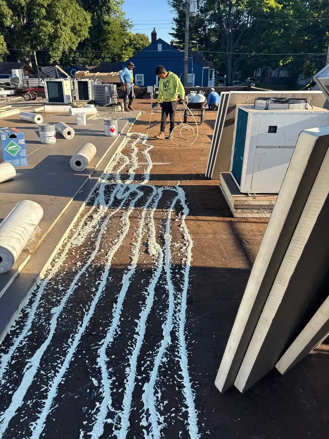 Membrane repair completed in Amo